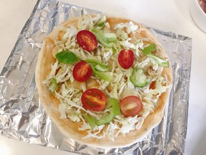 手抓饼版披萨的做法 步骤5