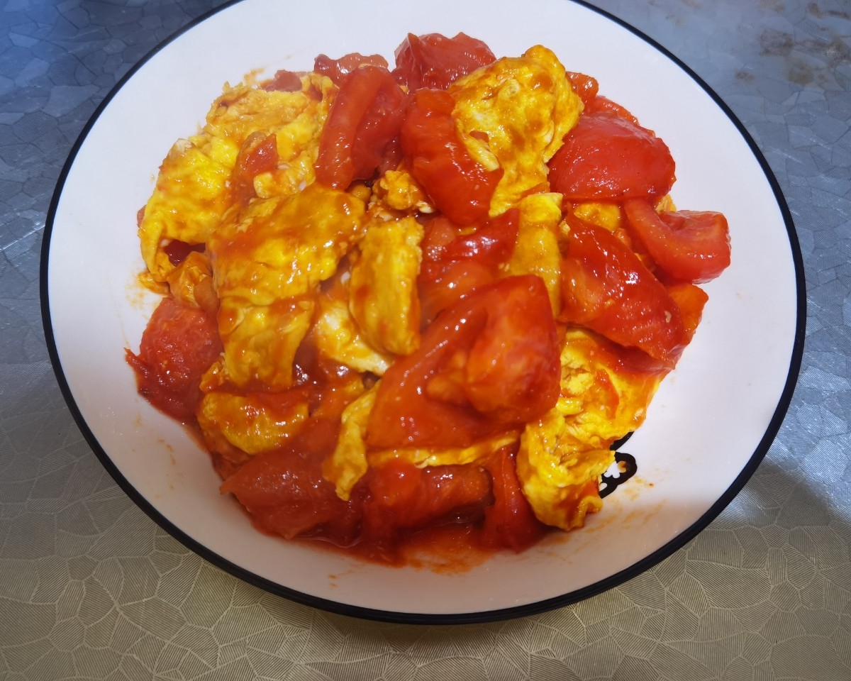 巨下饭的西红柿炒鸡蛋