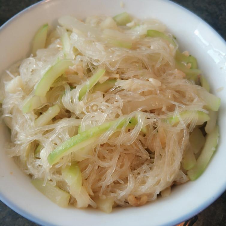 节瓜粉丝煲