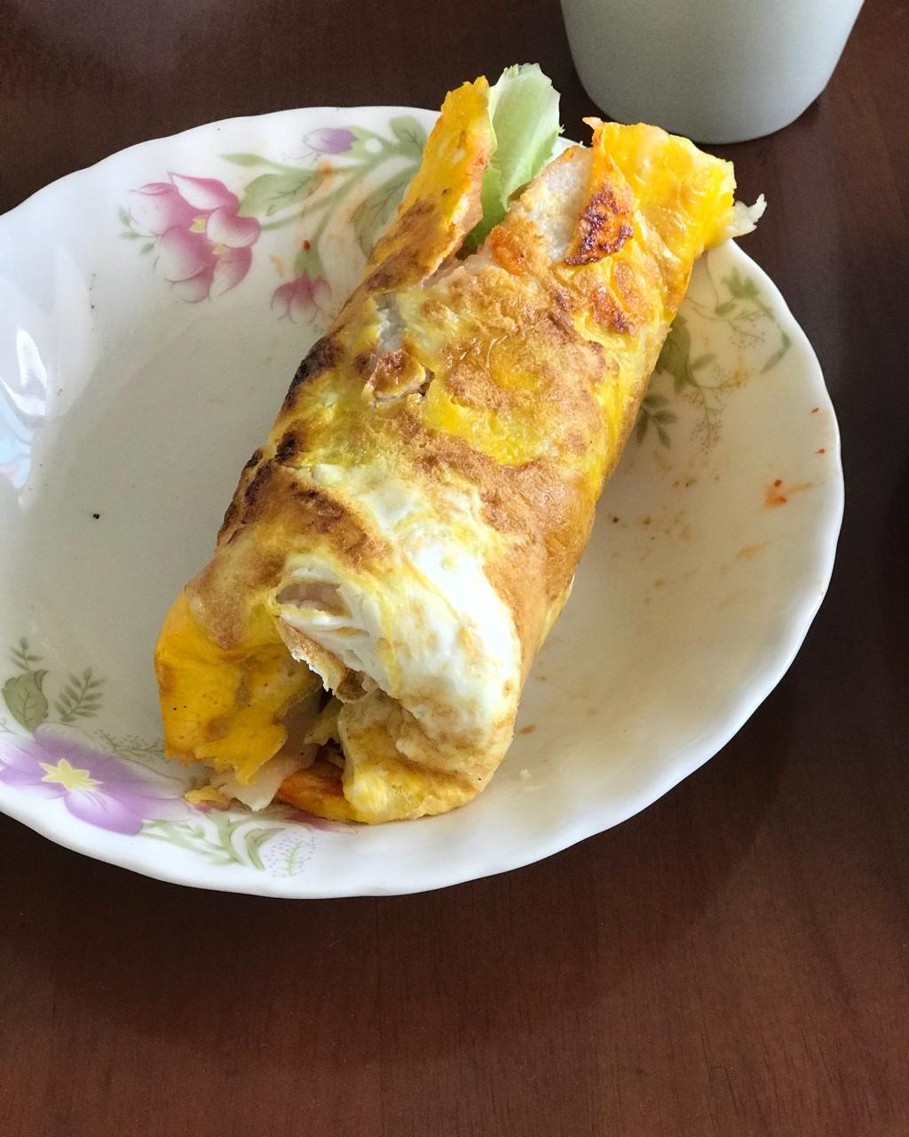 beibeilun做的鸡蛋饼