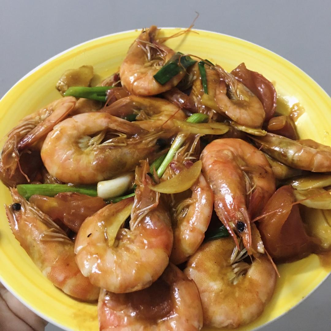 chikhoisze做的油焖大虾