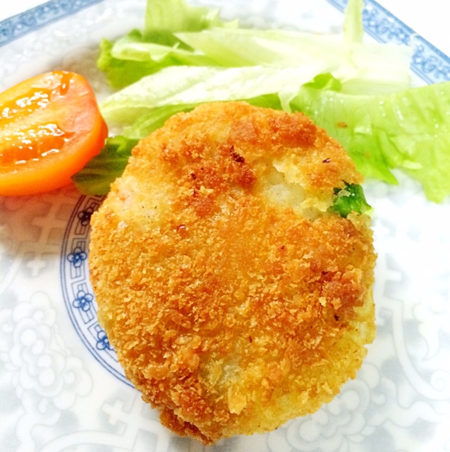 朵朵牛做的日式土豆可乐饼