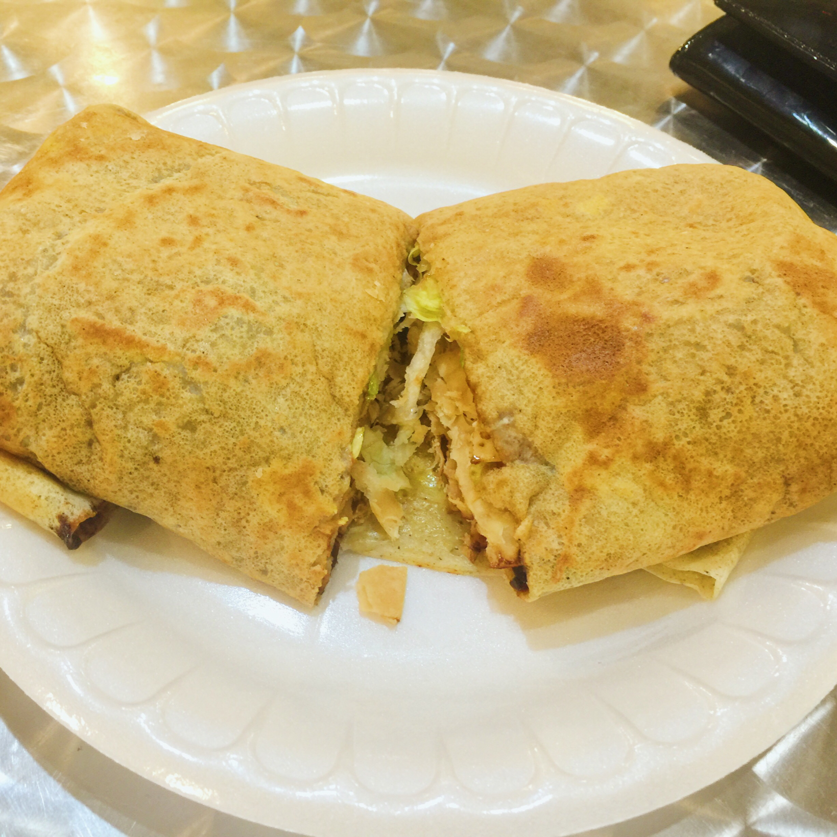 gretchen要减肥做的煎饼果子