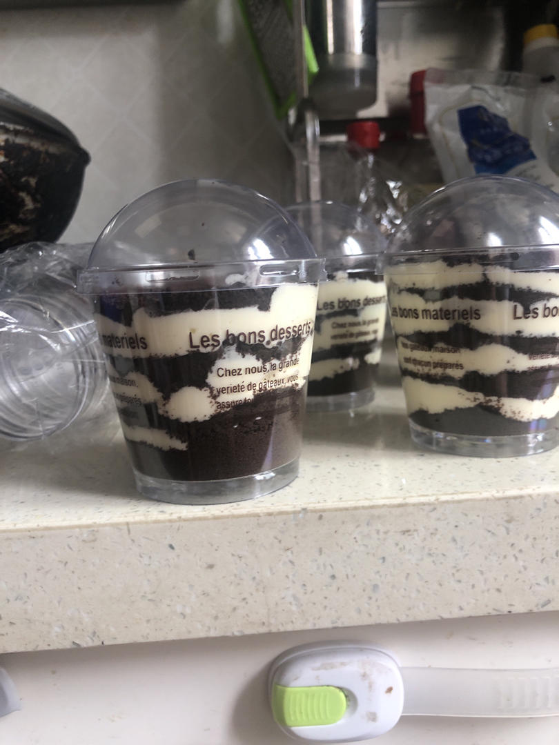 nen伤鈊做的bakingpie奥利奥木糠杯