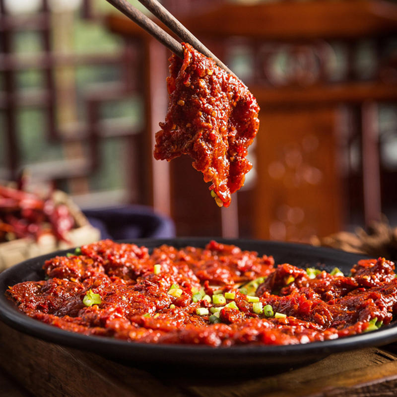 小卓   涮火锅麻辣牛肉 火锅鲜滑肉片150g