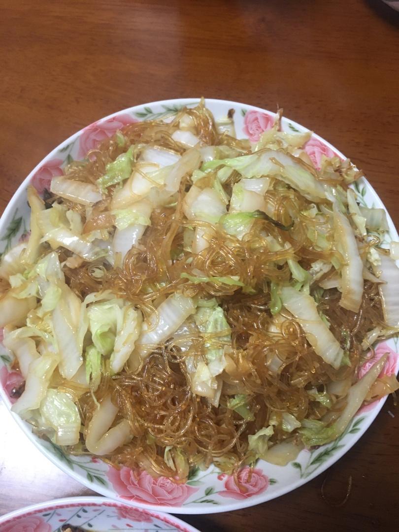英姿668做的大白菜炒粉丝