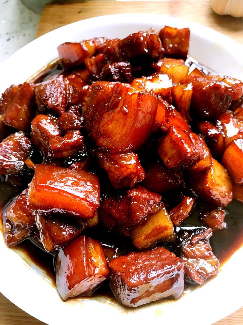 张妍做的红烧肉
