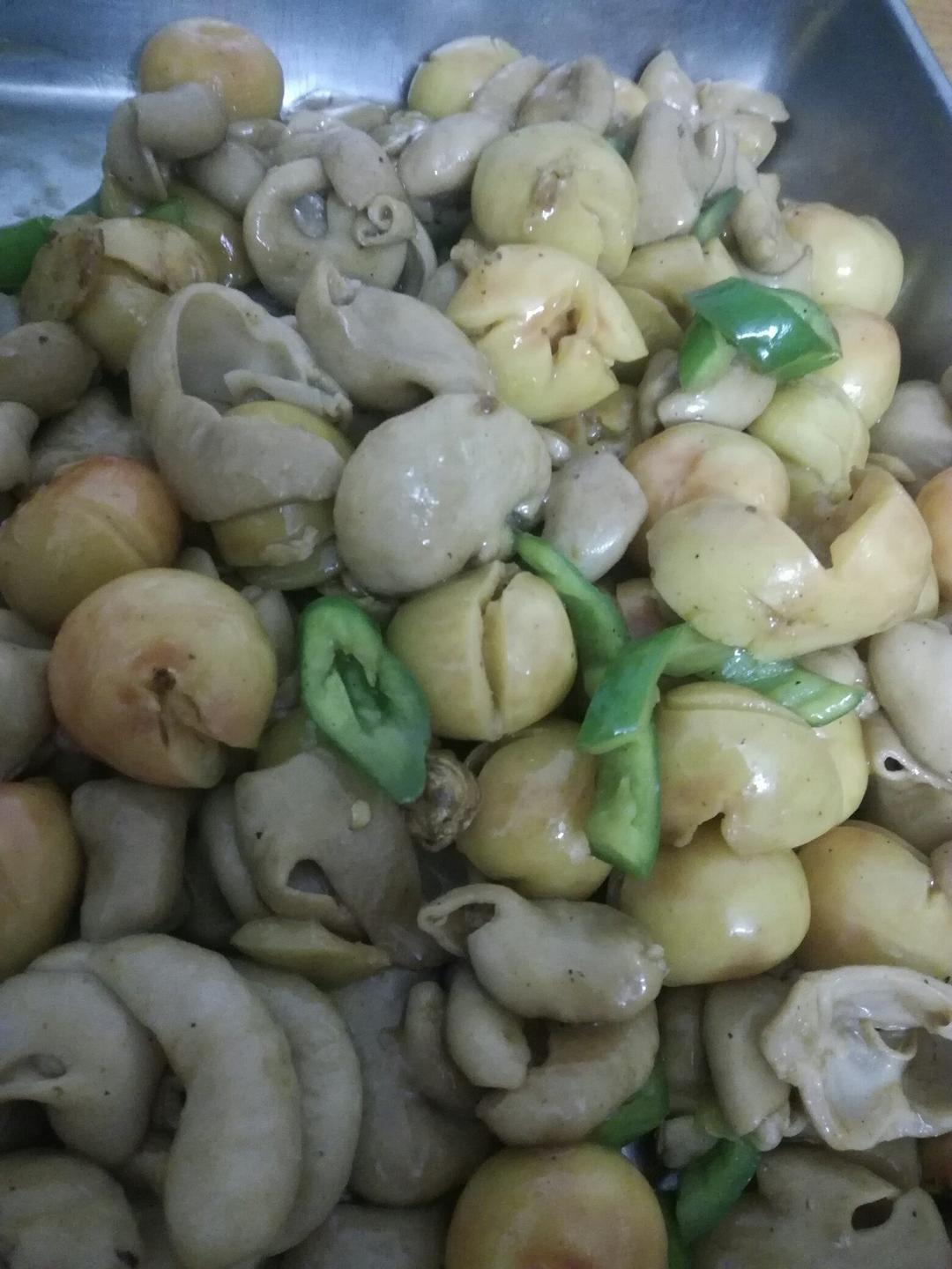 手机用户9482媚媚堂堂做的李子炒猪大肠
