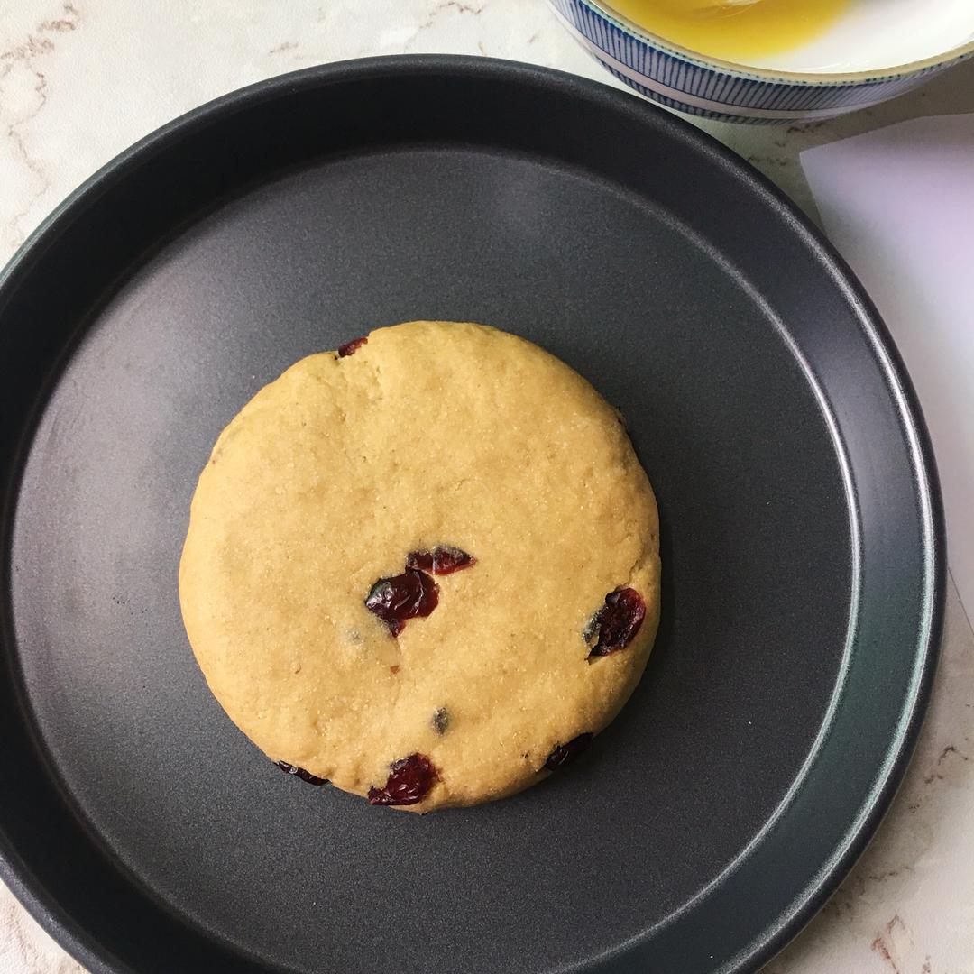 【全麦无糖无油低脂版咸玉米蔓越莓司康的做法步骤图】狐丶小仙-制作