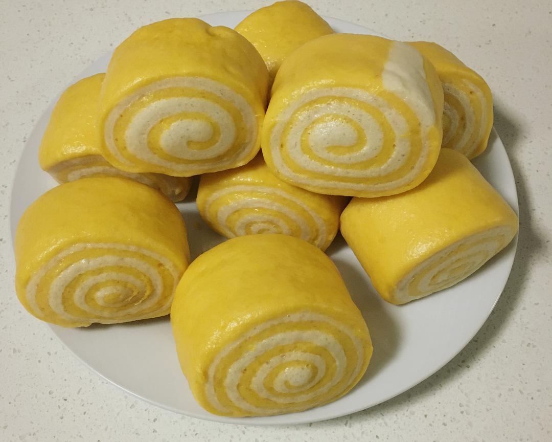 南瓜馒头(自用笔记)的做法