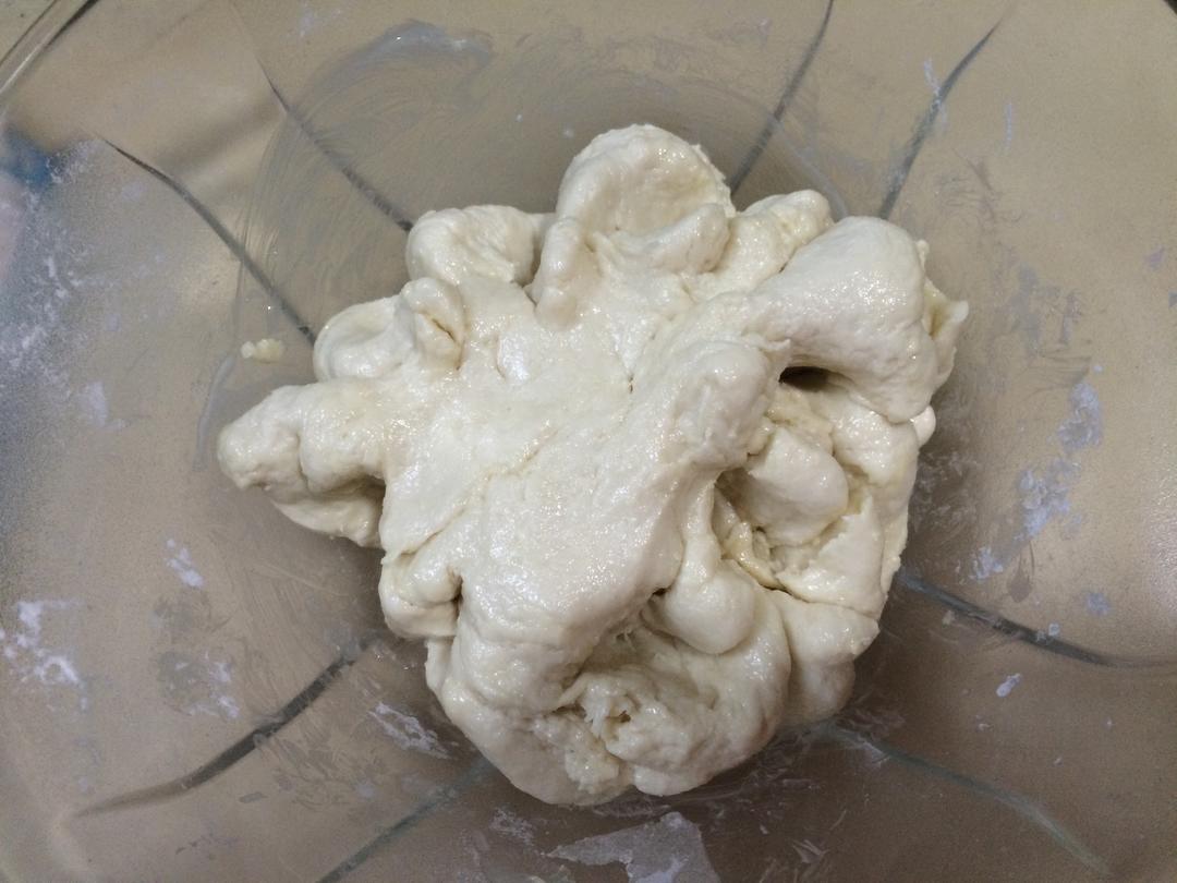 【核桃奶酪餐包（手揉版）的做法步骤图】蔡菜籽CL-制作