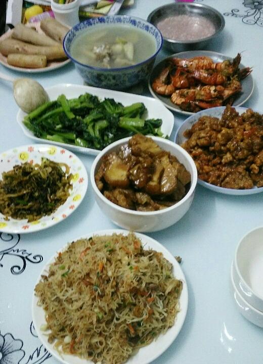 ke一家常菜做的晚餐2017年11月5日