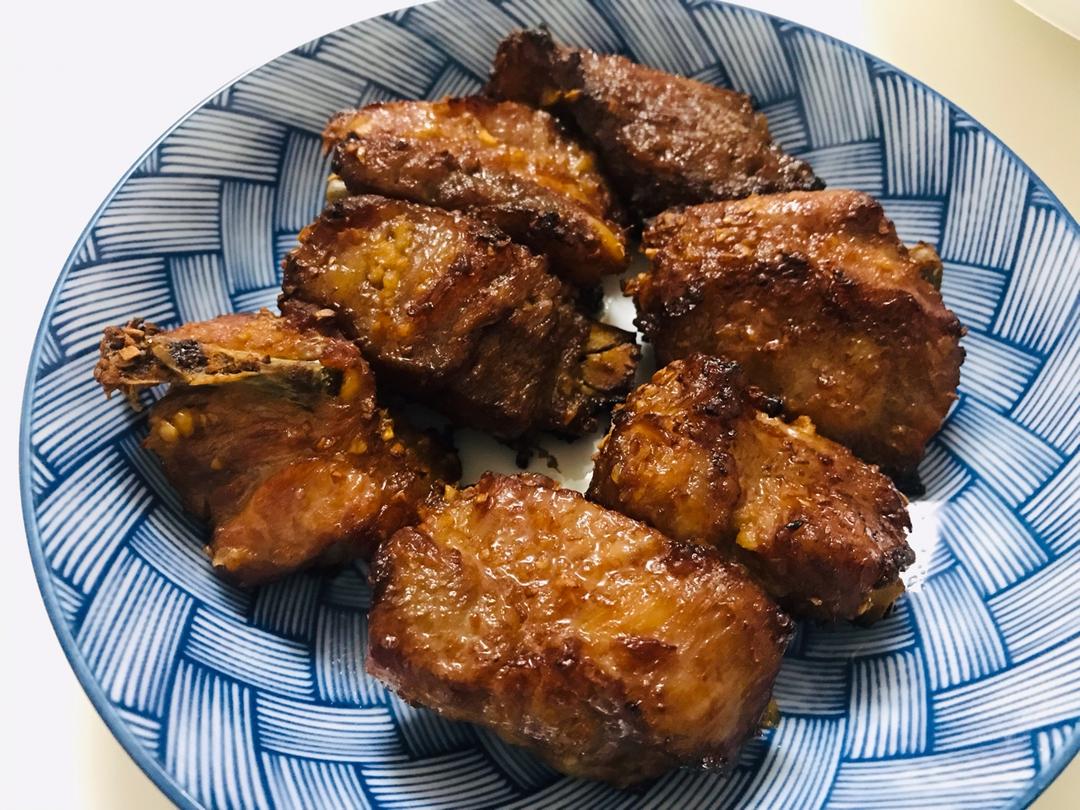 王靖_nxa7做的蒜香烤排骨(烤箱版)