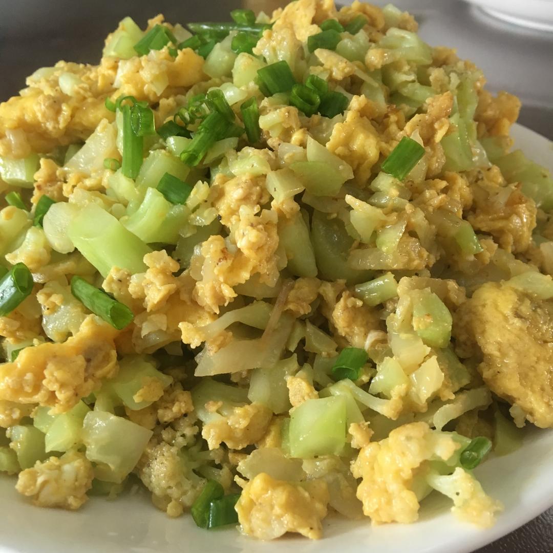 花菜炒蛋 ad新手做的花菜炒蛋  赞 花菜,鸡蛋,盐,味精