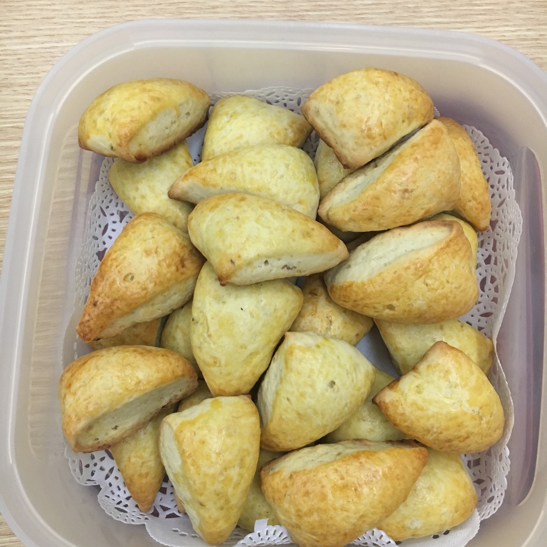 草莓珂子做的香蕉司康