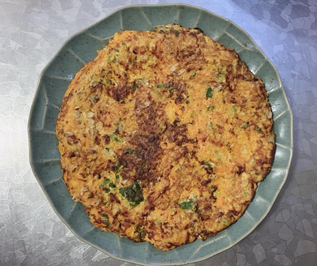 胡萝卜蔬菜饼