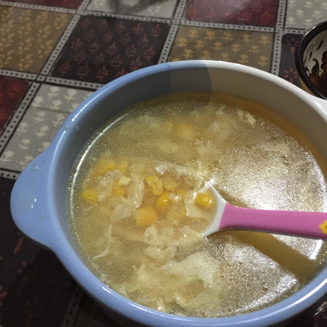 seiko做的鸡茸粟米羹