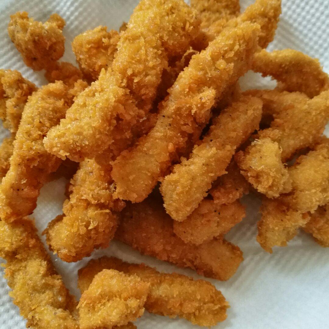 辣妈虾做的家常炸鸡柳