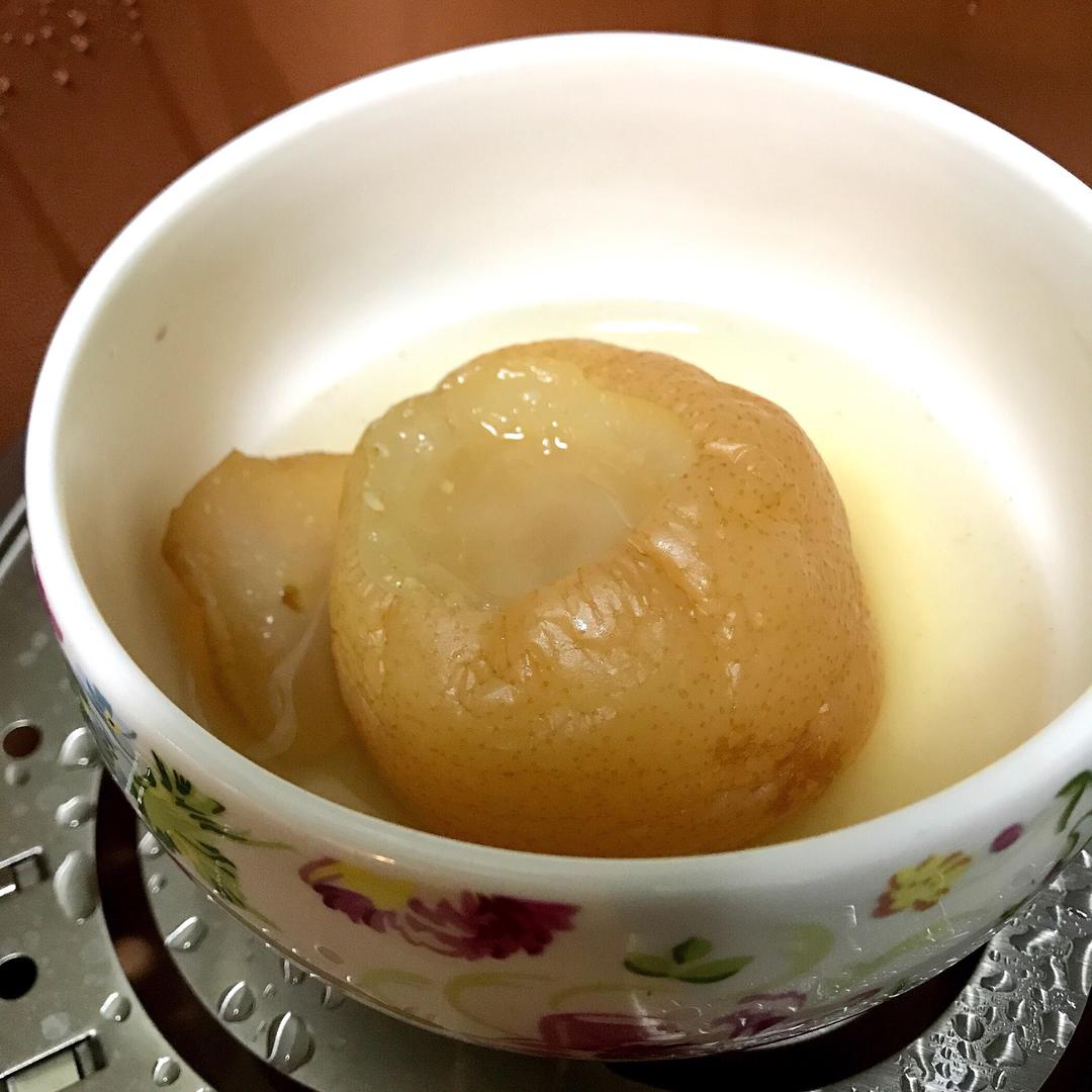 冰糖炖雪梨的做法