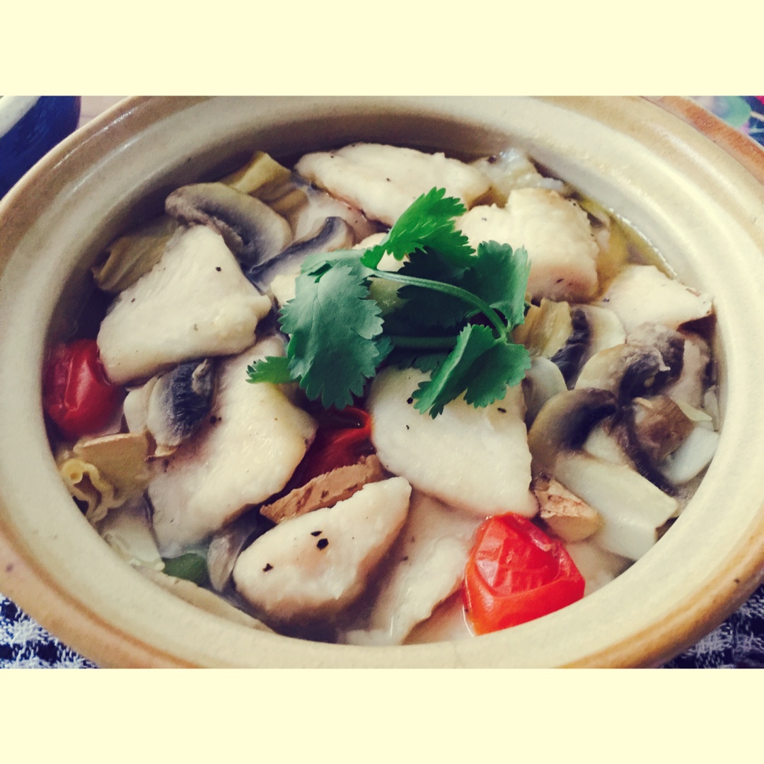皮蛋豆腐鱼片汤