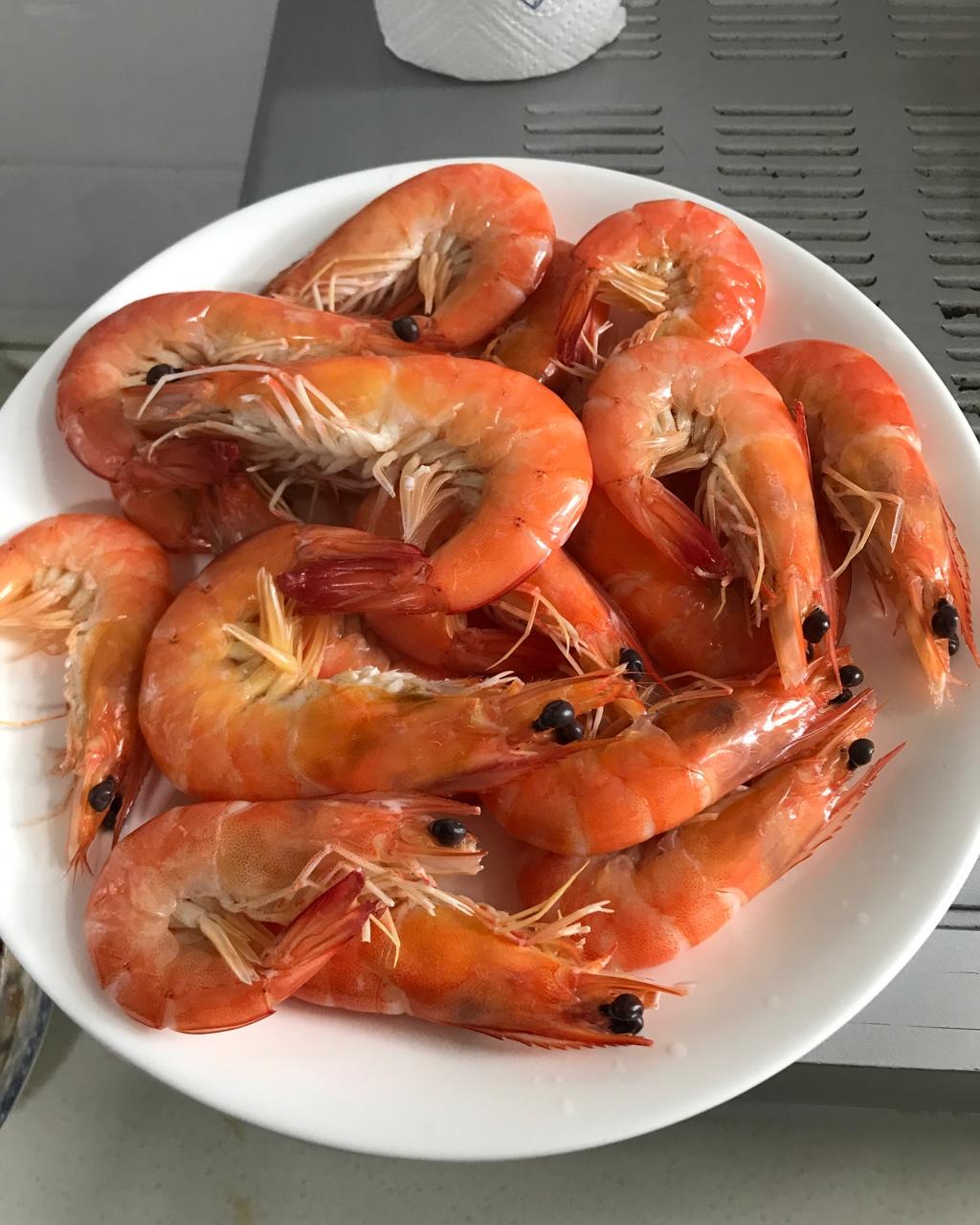 xyxieyan做的白灼虾