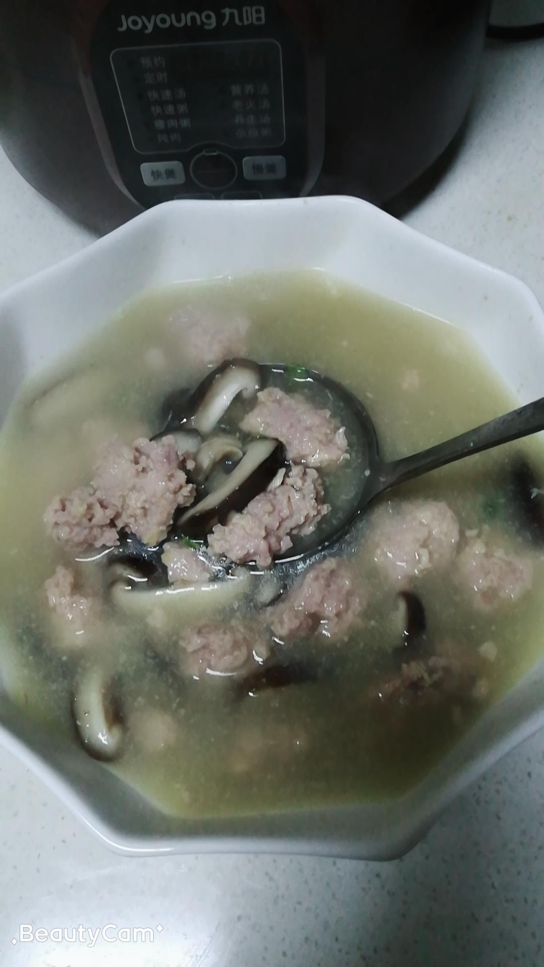 香菇肉丸汤
