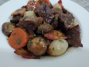 le bœuf bourguignon/勃艮第牛肉的做法 步骤7