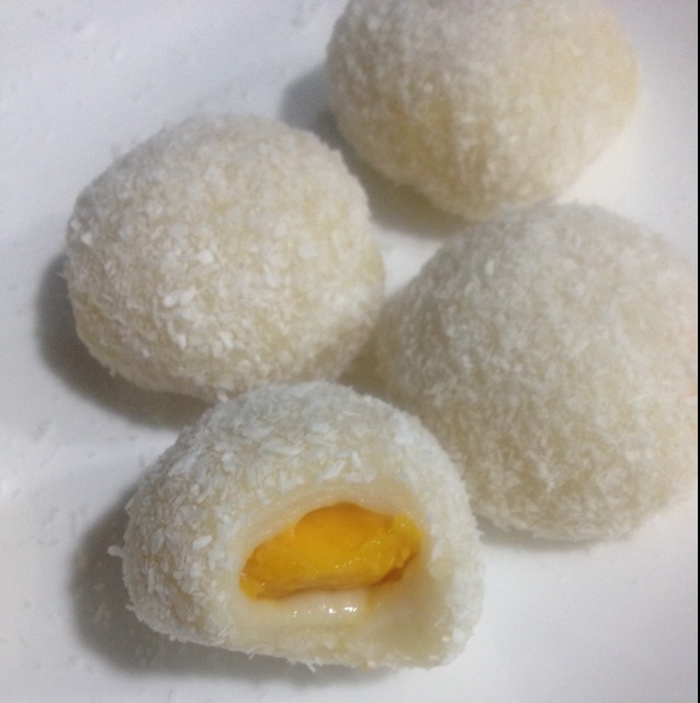 嘉嘉宝妈做的芒果糯米糍