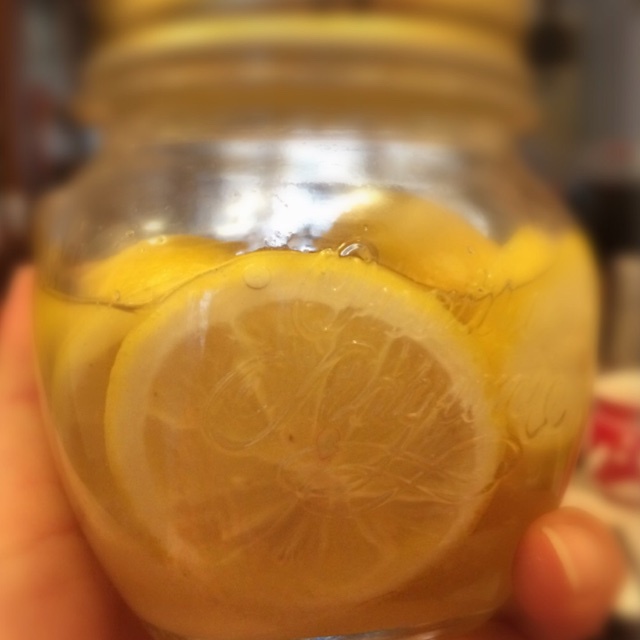 【最新盐蜜浸柠檬图片-爱的田美的盐蜜浸柠檬