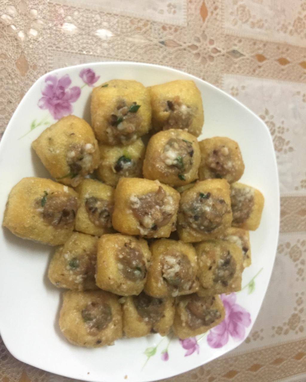 riveryu做的酿豆腐泡