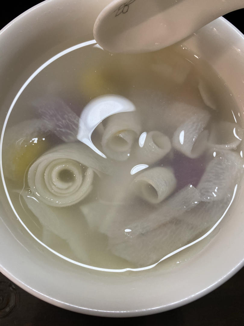 vicky豆豆ma做的潮汕姜薯甜汤教你如何煮出一碗片片卷的姜薯汤