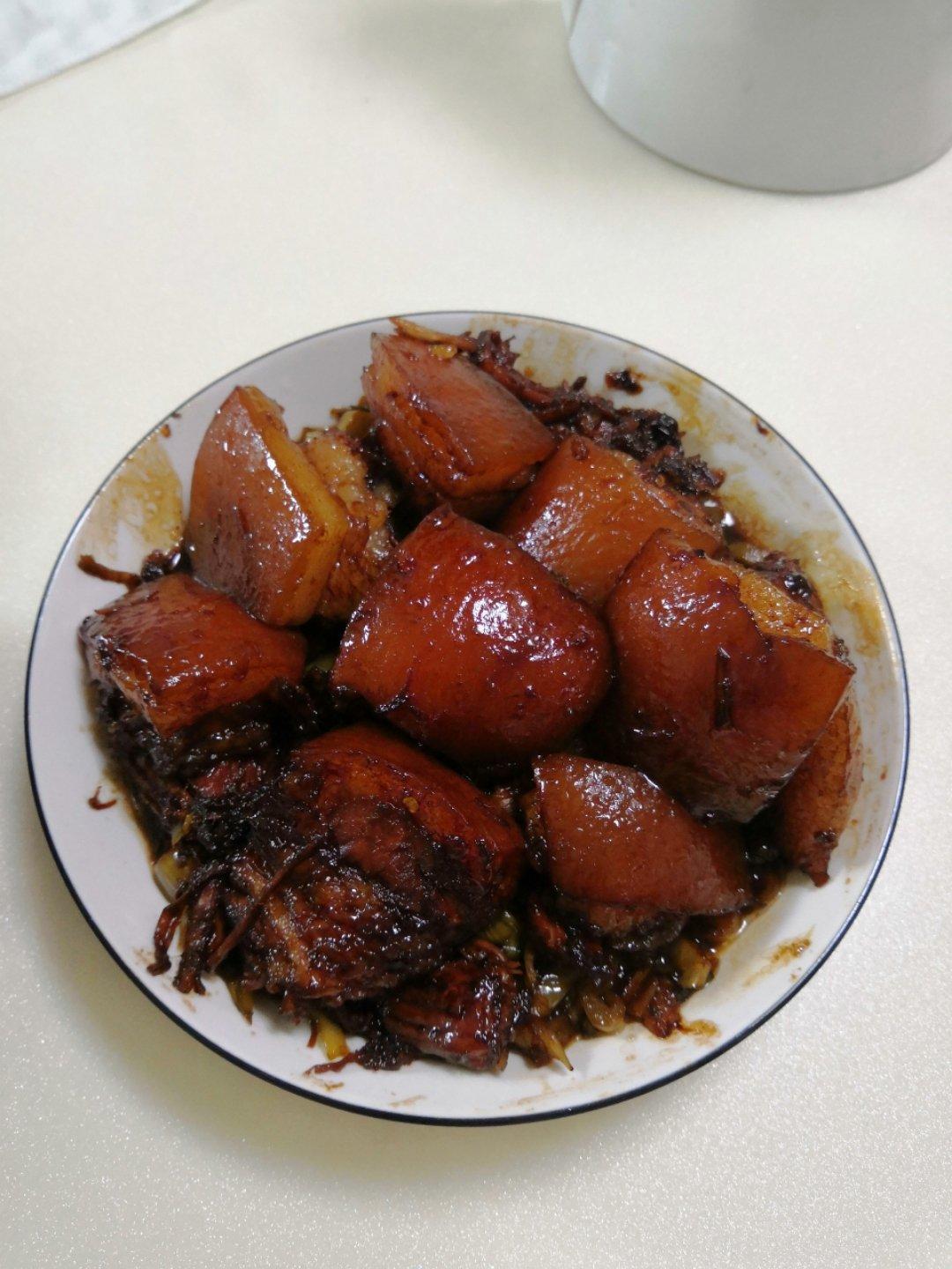 a极度做的抖不停的软糯红烧肉,年夜饭吸睛大菜