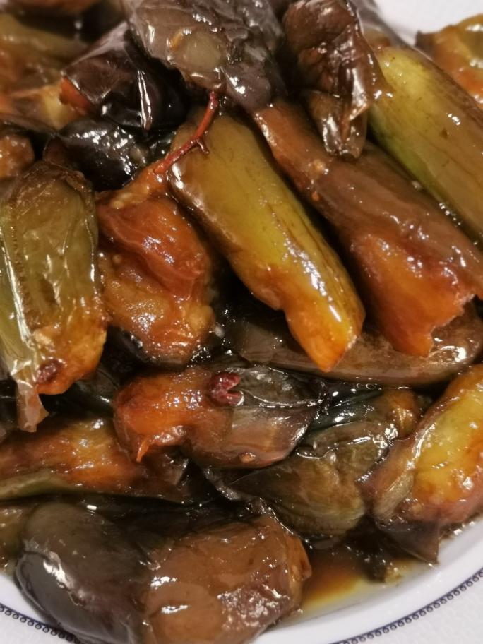 不加水的快手红烧茄子的做法
