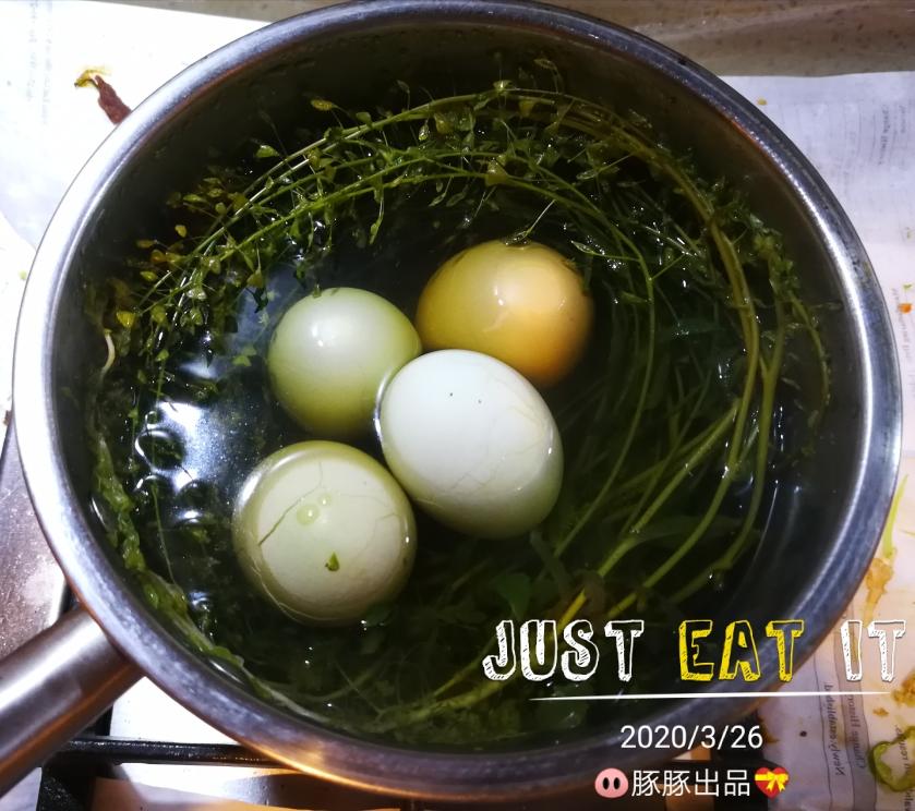 三月三,地米菜煮鸡蛋