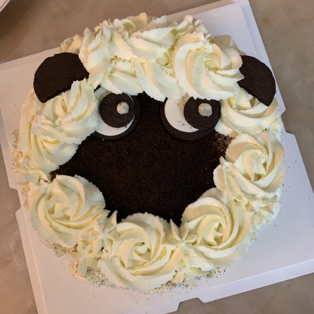 oolihuiooo做的奶油蛋糕