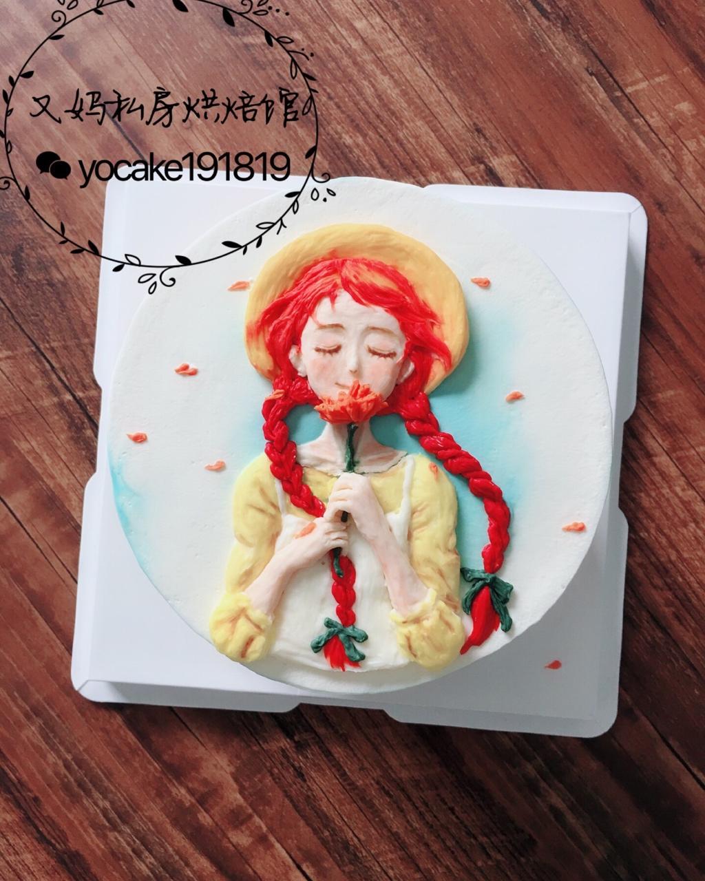 taze又妈做的奶油霜手绘和奶油霜转印的区别