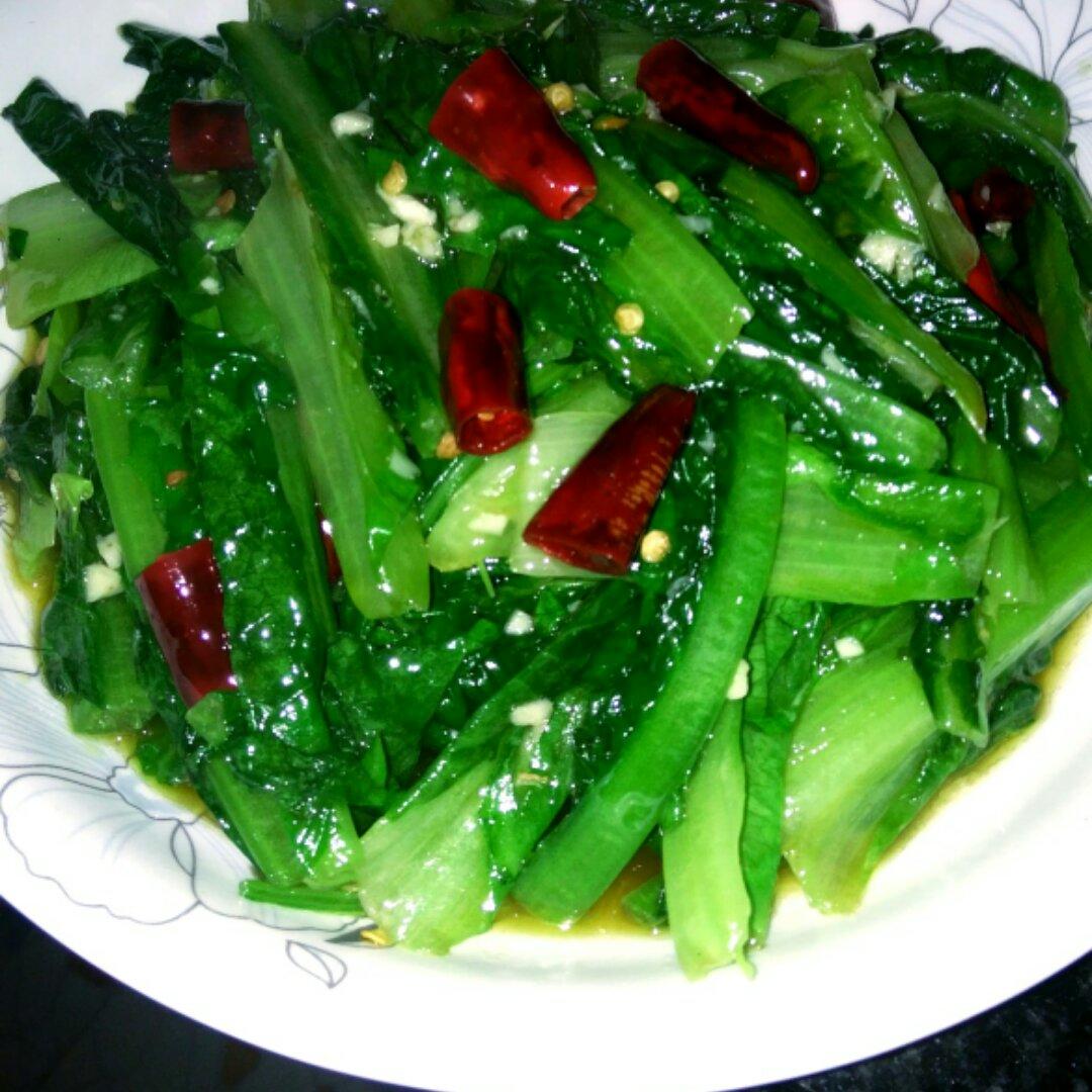 沼文子做的清炒油麦菜