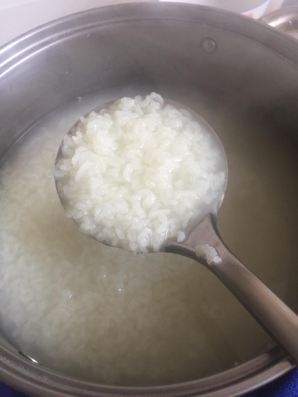 小太阳平常心做的香浓大米粥