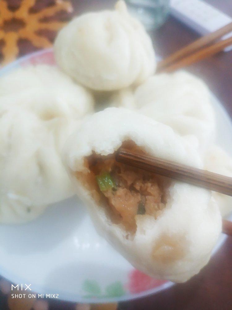 番茄蛋丁做的好吃多汁的肉包子肉馒头步骤超详细