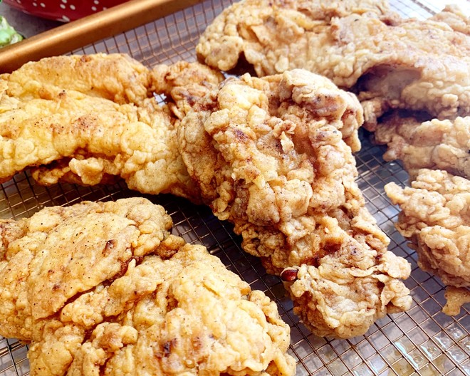 KFC肯德基“鱼鳞”脆皮炸鸡排 超详细新手版?的做法