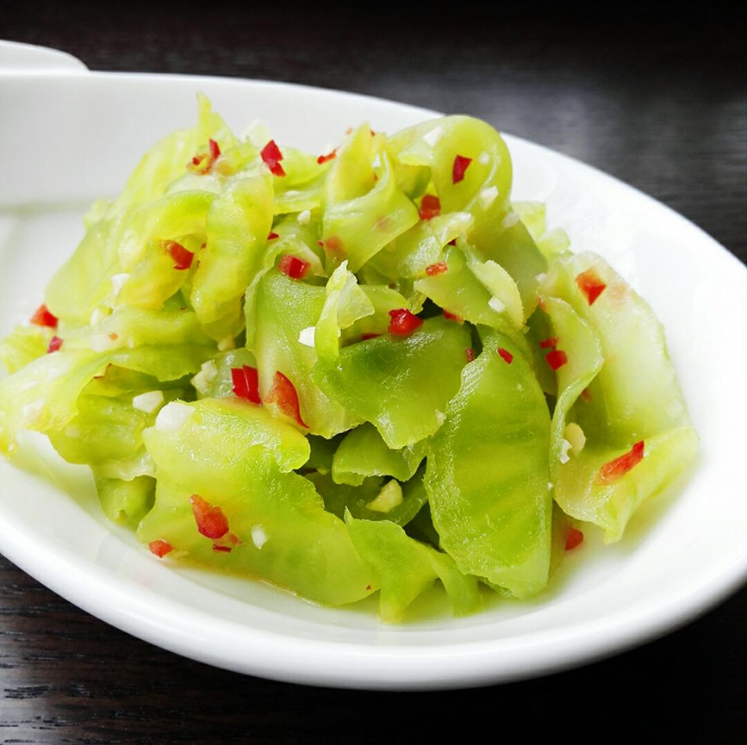 食肆巷子做的又韧又脆__凉拌莴笋