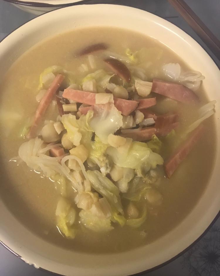 夜凝眉做的猪肉味增汤……深夜食堂