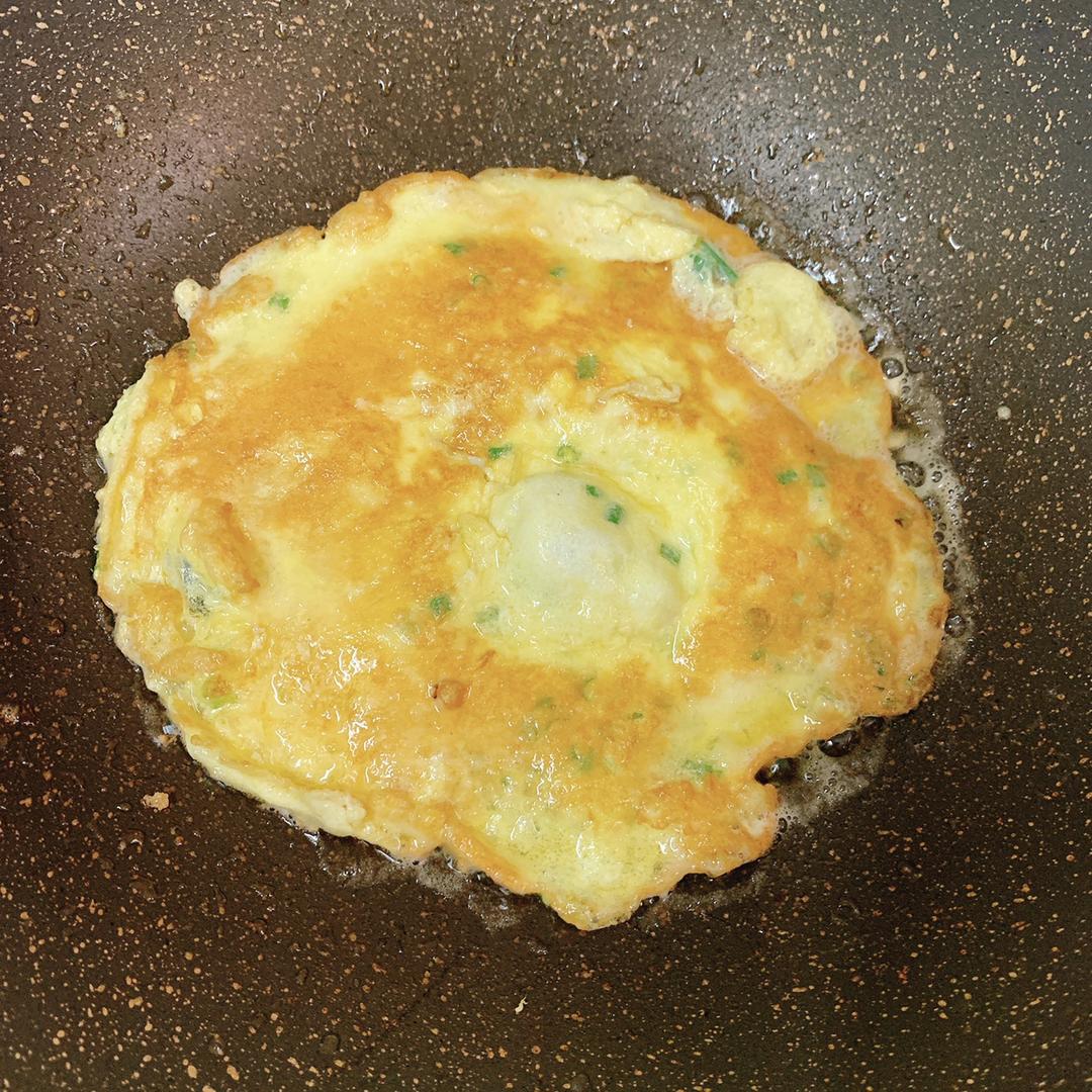 葱花煎蛋