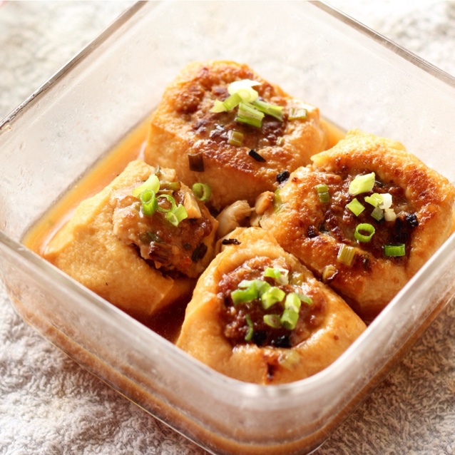 豆腐泡塞肉