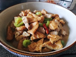 超级下饭的油豆泡烧肉的做法 步骤16