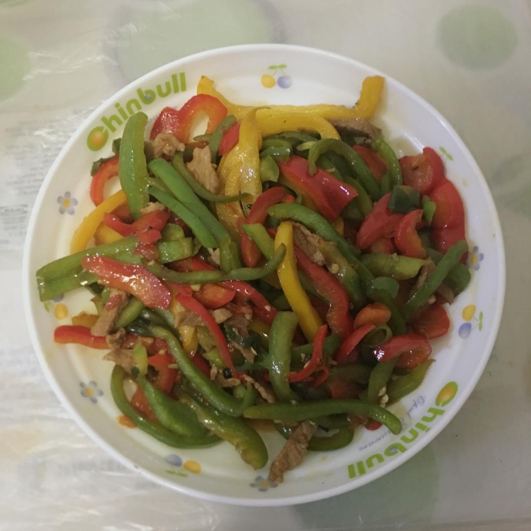 vip123做的炒彩椒