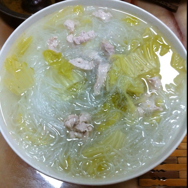 jing静-做的白菜粉丝汤
