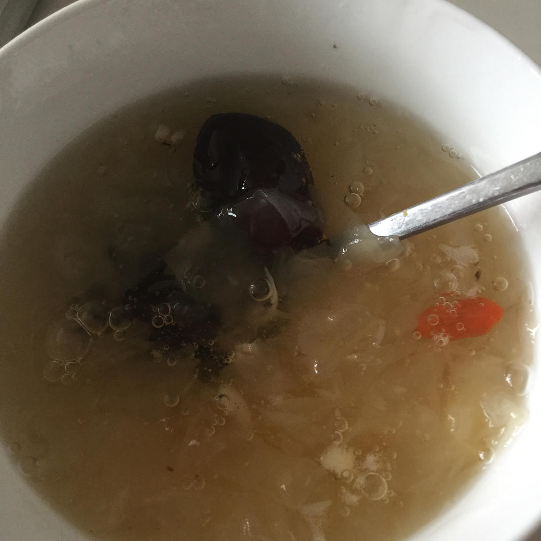 从开始到现在_悦涵做的银耳汤