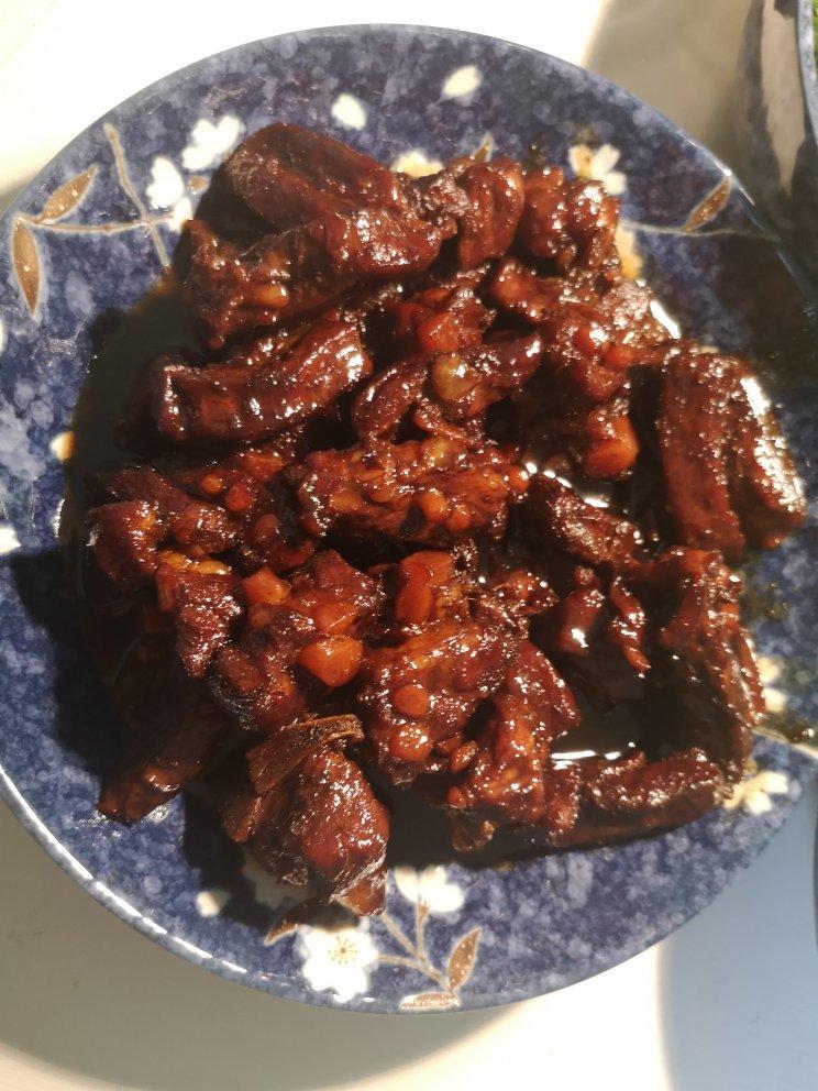 景小妈妈做的糖醋排骨/糖醋小排(不放油)(12345口诀做出正宗上海本帮)