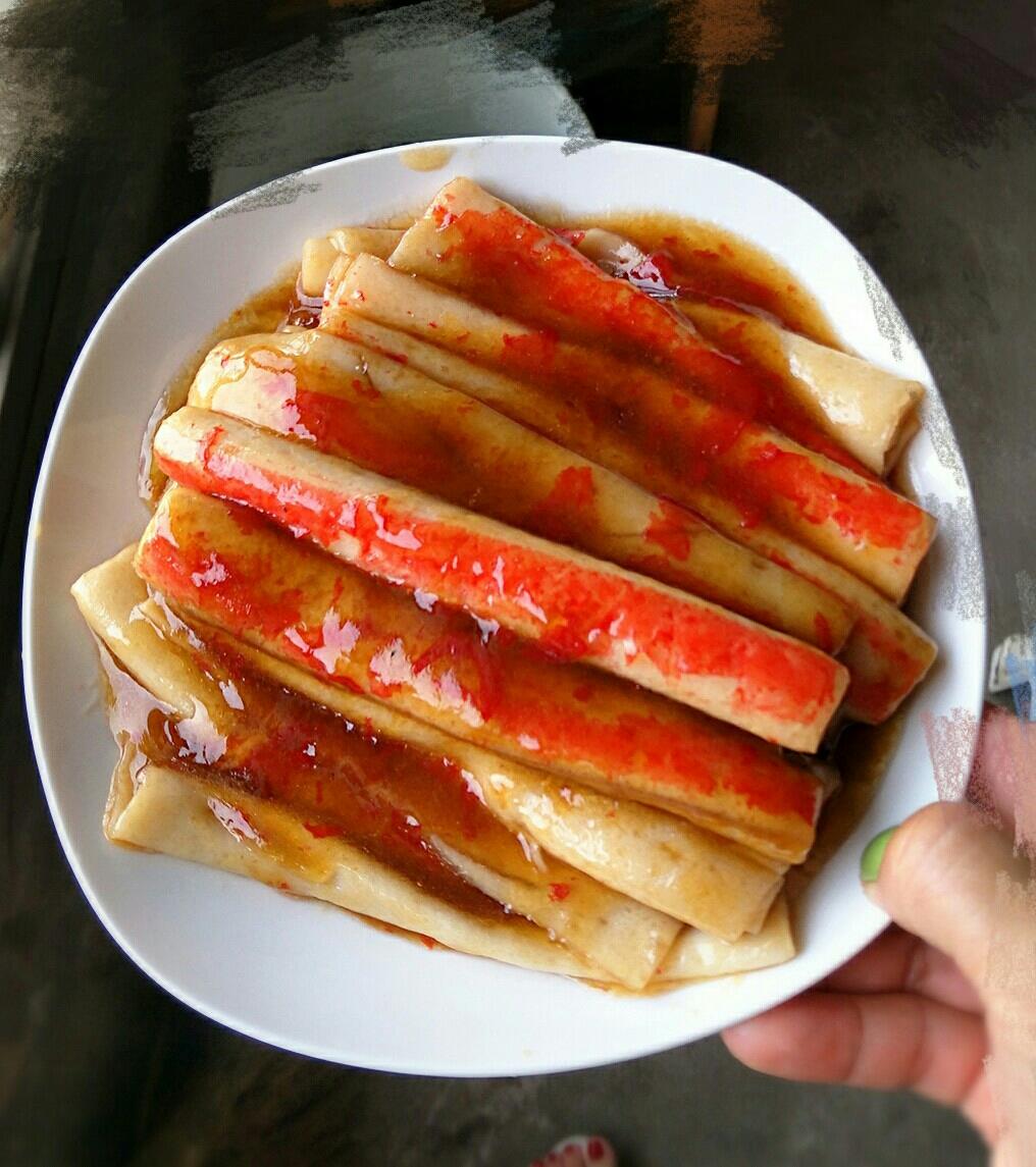糖醋蟹棒